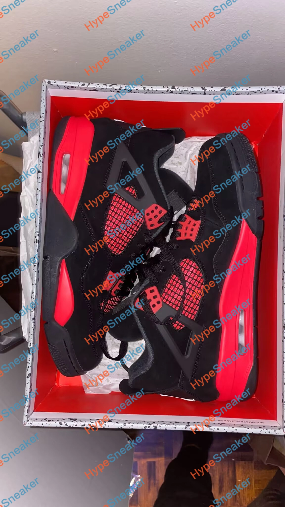 Review For Air Jordan 4 Retro Red Thunder CT8527-016 From Hype Sneaker Customer