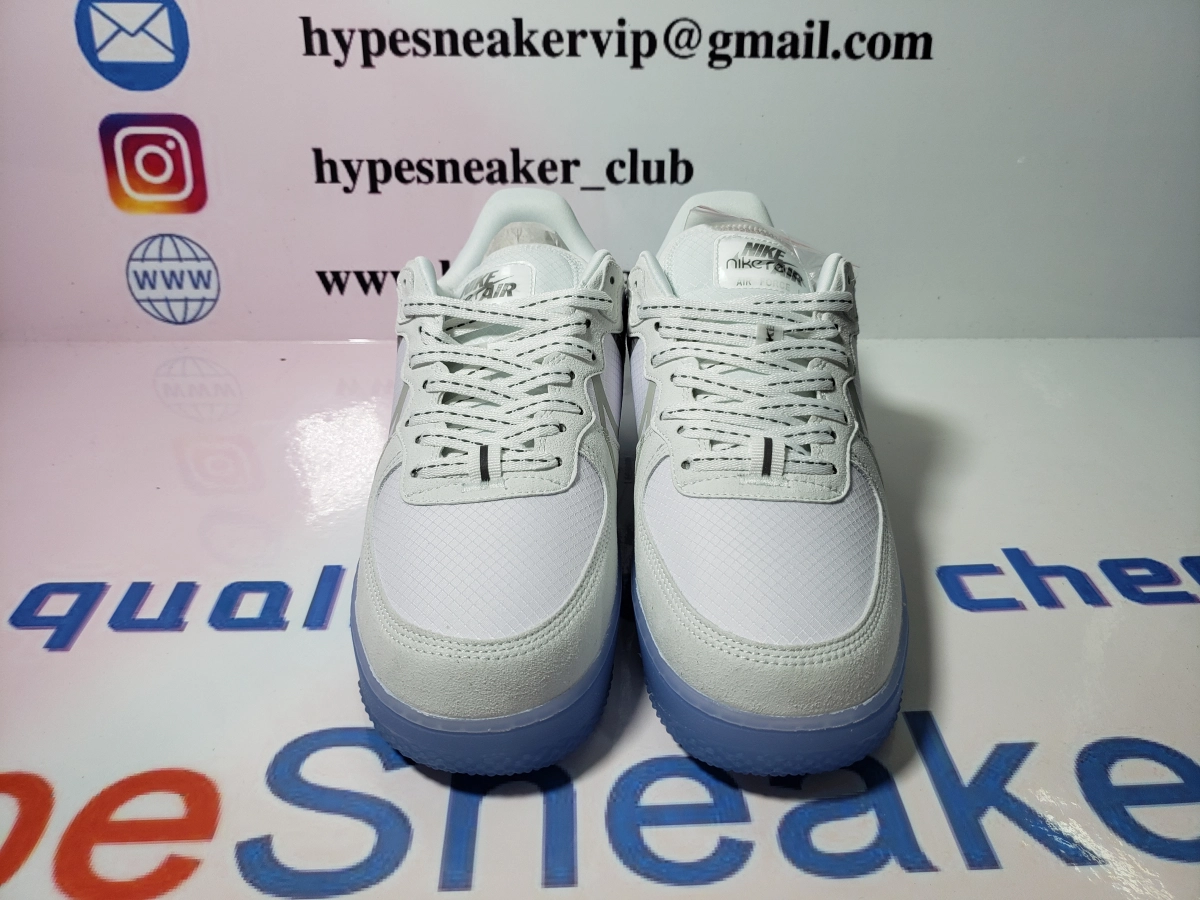 Hypesneaker QC pictures | Best Replica Shoes Nike Air Force 1 React White Light Bone CQ8879-100 