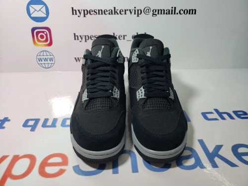 Hypesneaker QC pictures | Best Replica Shoes Air Jordan 4 Retro SE Black Canvas DH7138-006