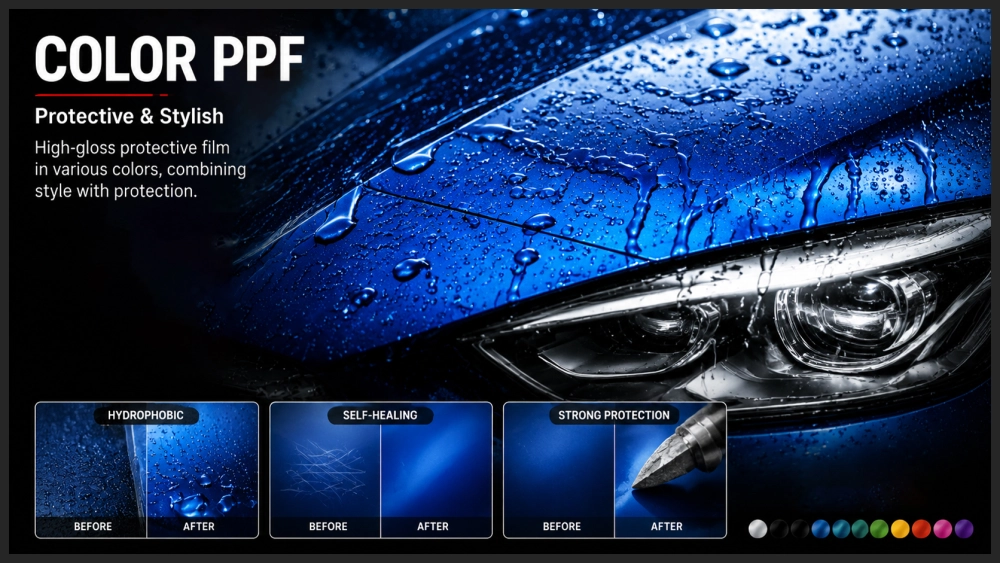 ppf wrap on car 