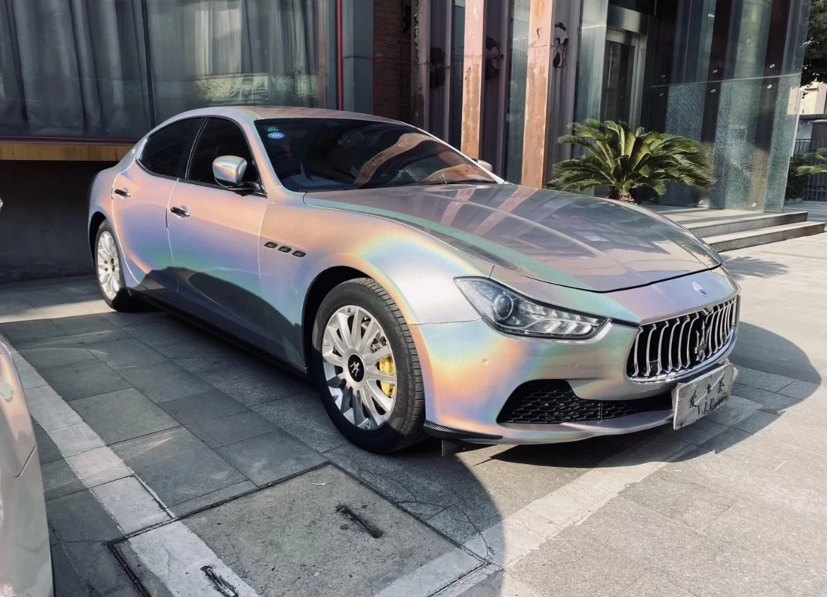 Rainbow Car Wrap
