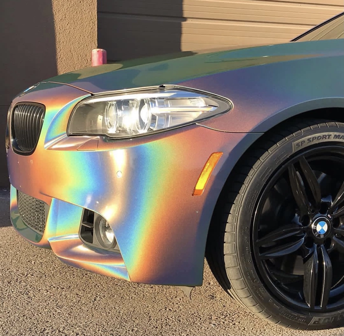 Pearlescent Car Wraps