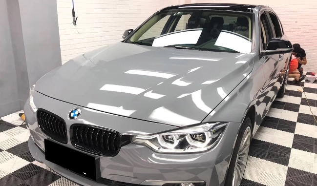 nardo grey wrap car wrap