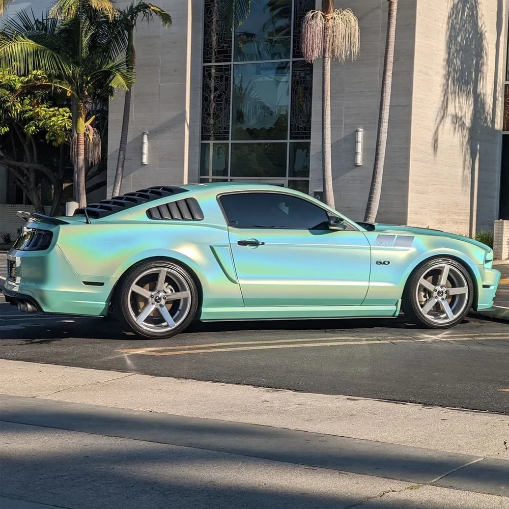 Tiffany Blue Car Wrap
