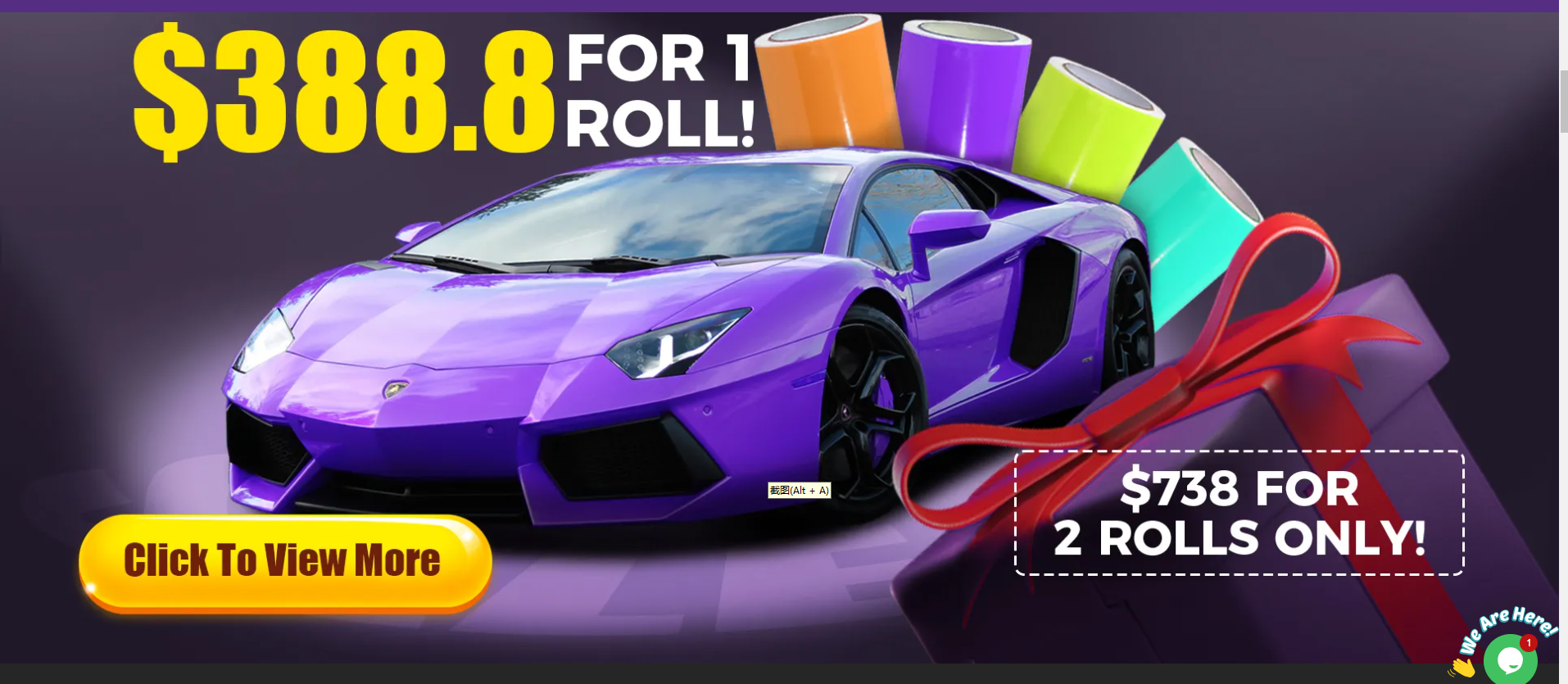 $388.8 Per roll deals (59ft only)