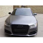 Matte Metallic Granny Grey Car Wrap