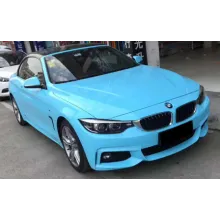 Gloss Baby Blue Car Vinyl Wrap