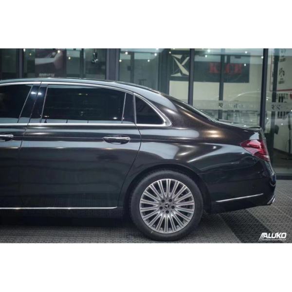 Gloss Black Diamond Metallic Vinyl Wrap Gloss Black Diamond Car Wraps