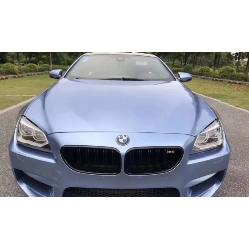 Gloss Steel Blue Car Wrap Steel Blue Vinyl Wraps ALUKOVINYL