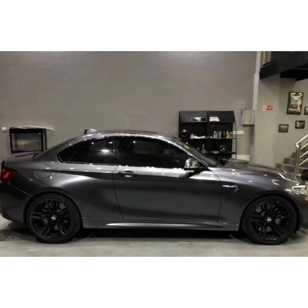 gloss grey vinyl wrap
04