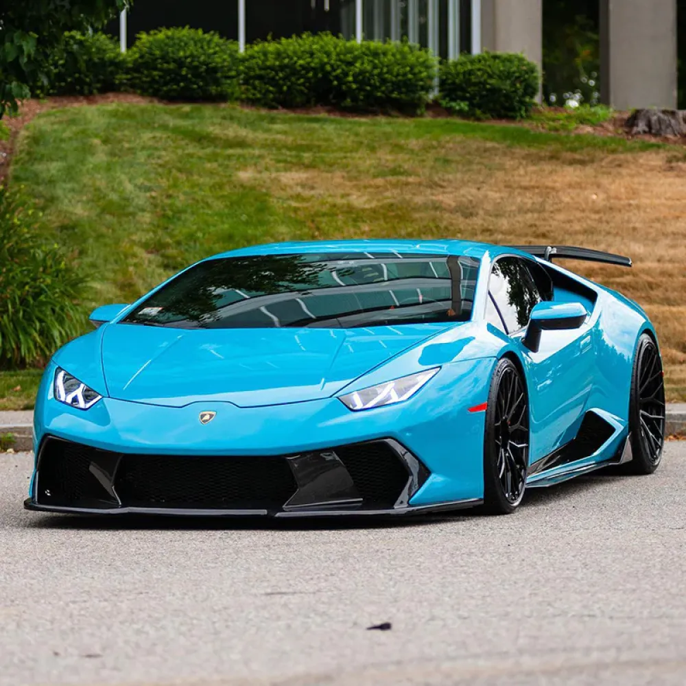 Gloss Miami Blue Vinyl Wrap Best Vehicle / Car Wraps Miami