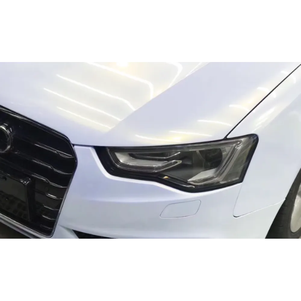 Gloss Metallic Chameleon Gold White Vinyl Wrap03