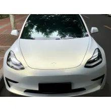 Matte Metallic Chameleon Gold White Car Vinyl Wrap