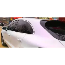 Matte Metallic Chameleon Purple White Car Vinyl Wrap