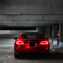 Gloss Metallic Soul Red Car Vinyl Wrap