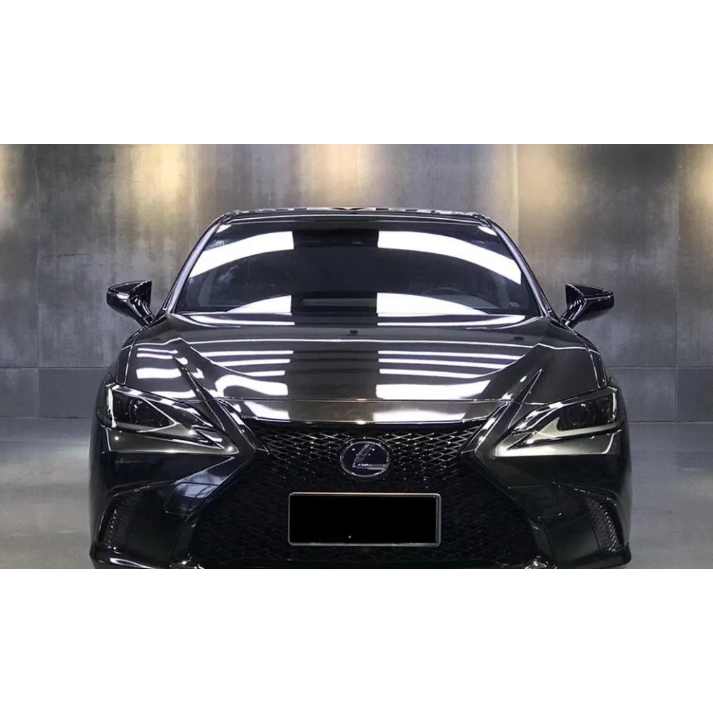 Gloss Glitter Dark Grey Car Vinyl Wrap