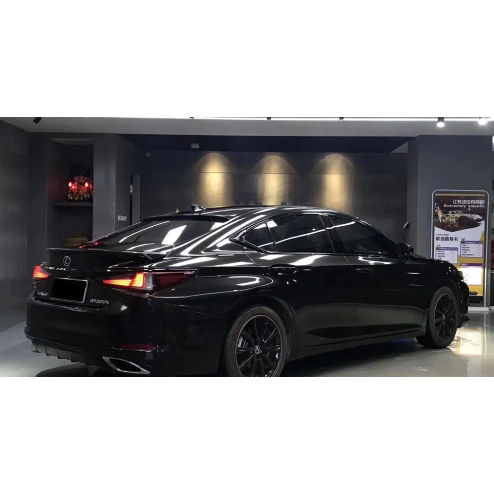 Gloss Glitter Dark Grey Car Wrap03