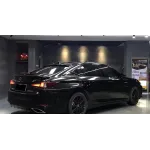 Gloss Glitter Dark Grey Car Wrap