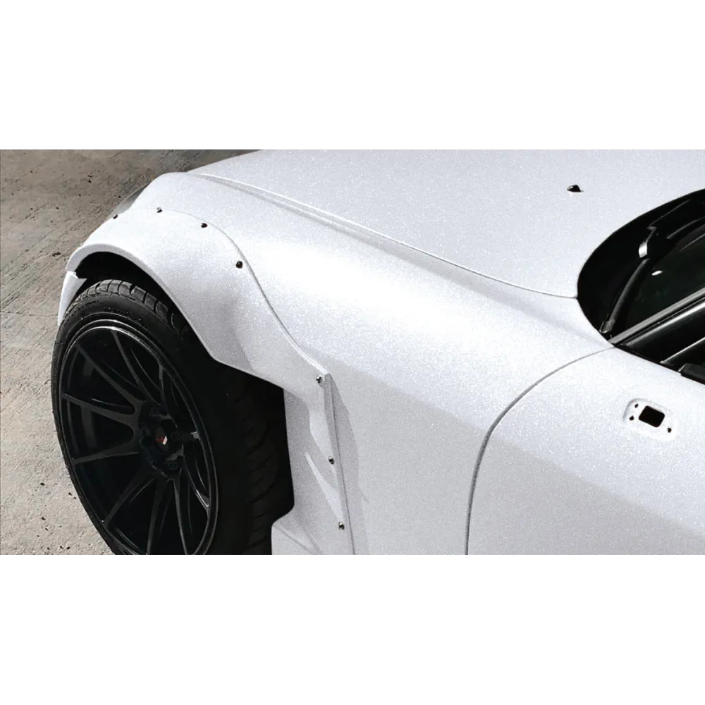 white glitter vinyl wrap02