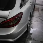 Matte Satin Silver Car Wrap