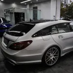 Matte Satin Silver Car Vinyl Wrap