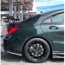 Gloss Metallic Forest Green Car Vinyl Wrap