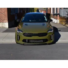 gloss military green wrap