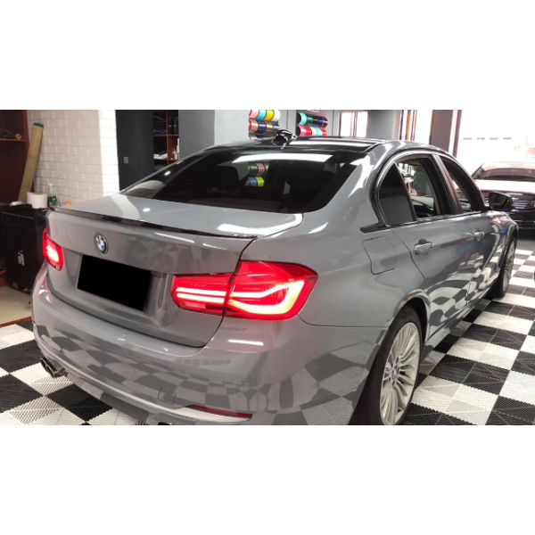 Gloss Light Nardo Grey Vinyl Wrap Glossy Nardo Grey Wraps ALUKOVINYL