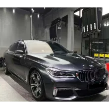 charcoal grey car wrap