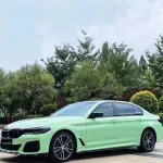 Gloss Hazy Green Vinyl Car Wrap