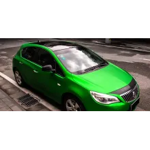 green chrome vinyl wrap