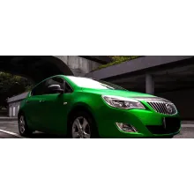 matte chrome green wrap