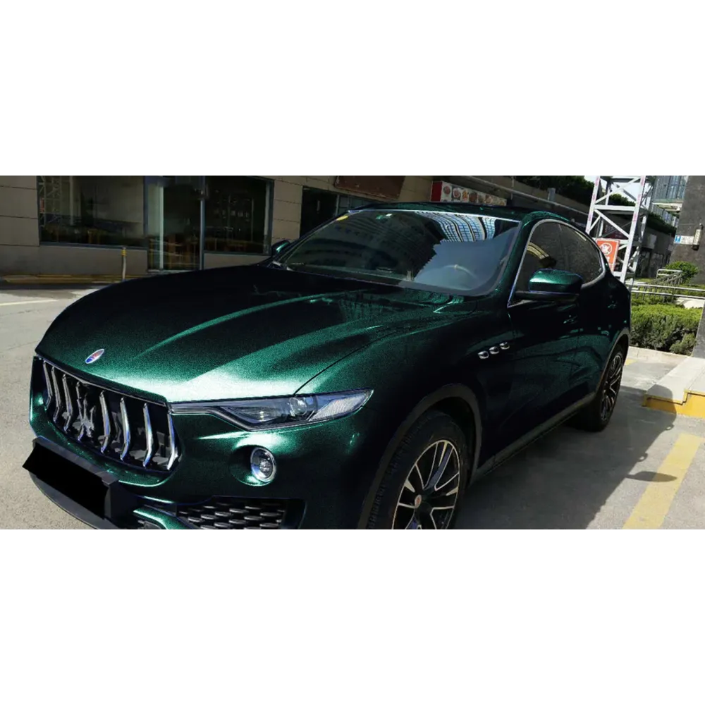 Gloss midnight green vinyl wrap02