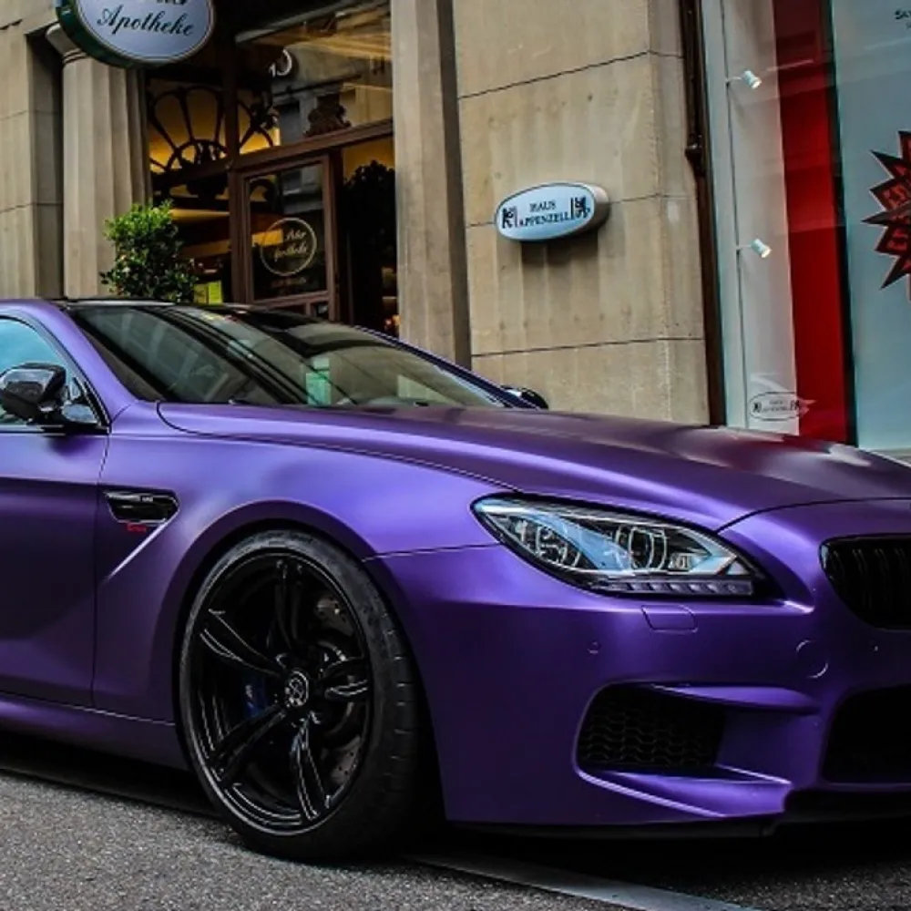 Best Matte Chrome Purple Vinyl Wrap Chrome Purple Car Wraps