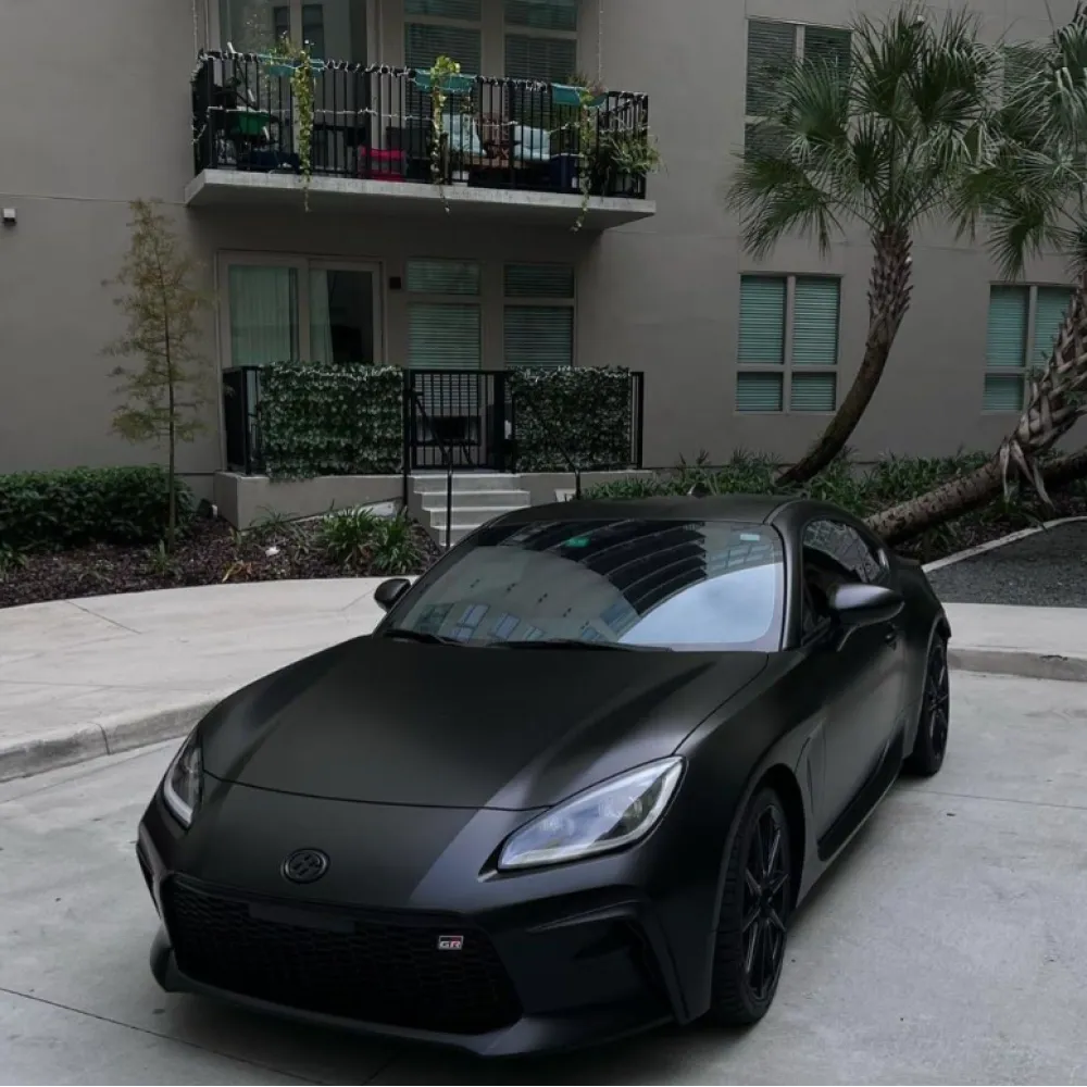Best Ultra Matte Black Vinyl Wrap05
