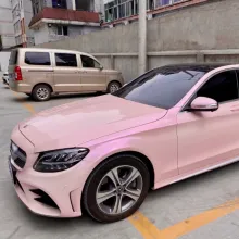Metallic Purple Pink Car Wrap