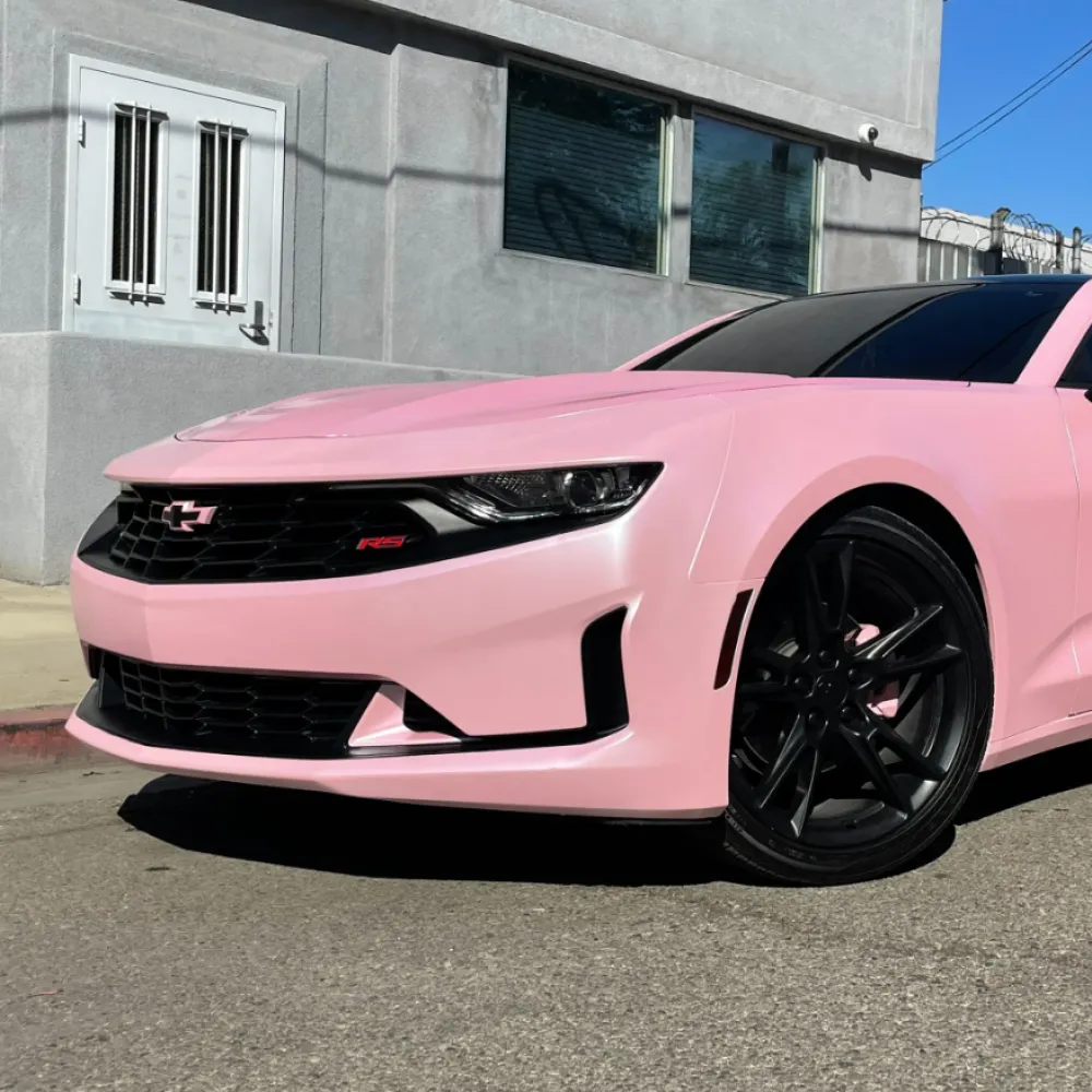 Metallic Pearl Pink Vinyl Wrap01