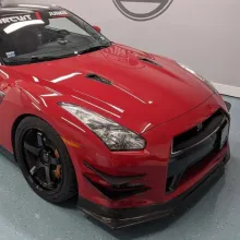 gloss ruby red wrap