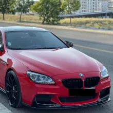 ruby red vinyl wrap