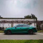 Matte Metallic Emerald Green Car Vinyl Wrap