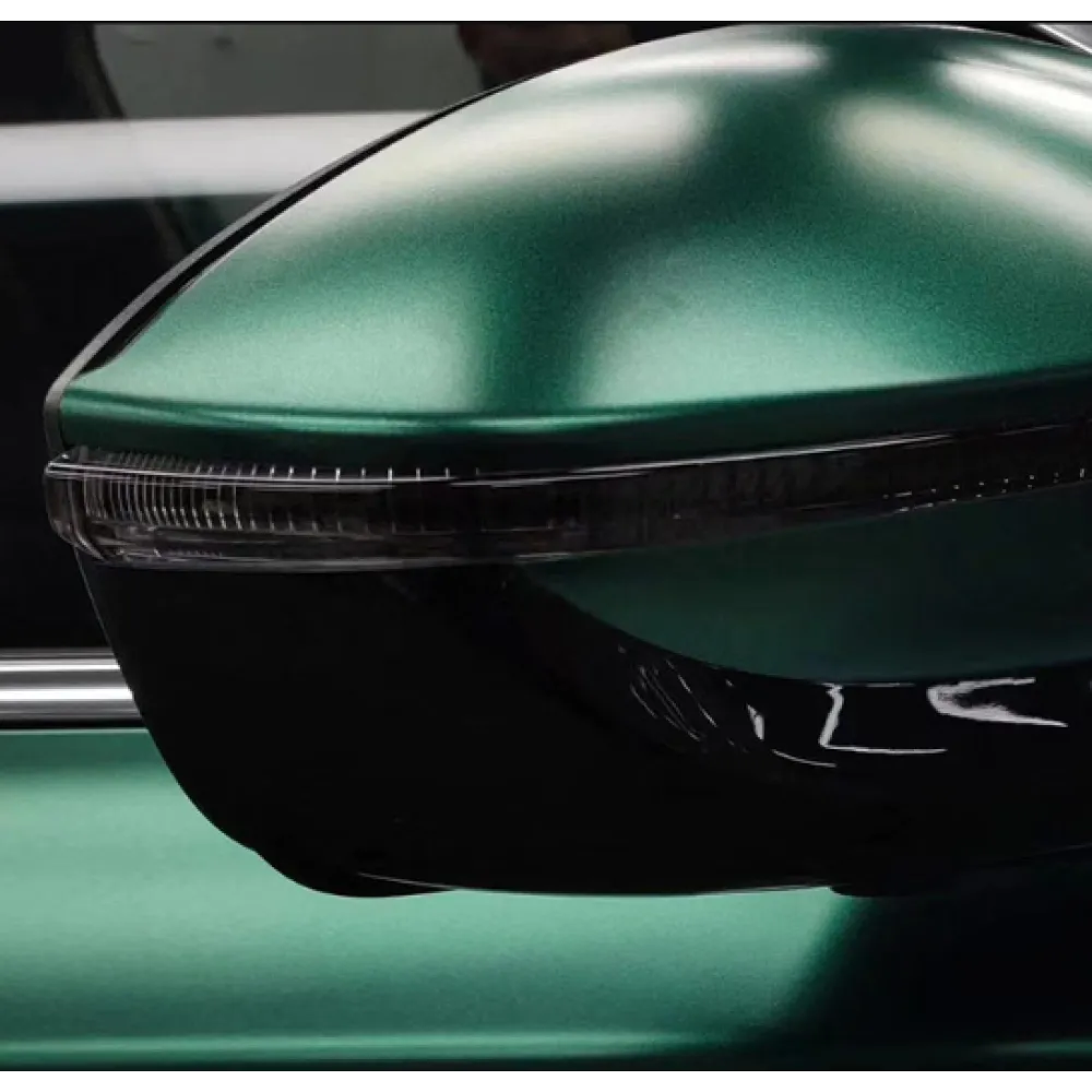 Matte Metallic Emerald Green Car Wrap