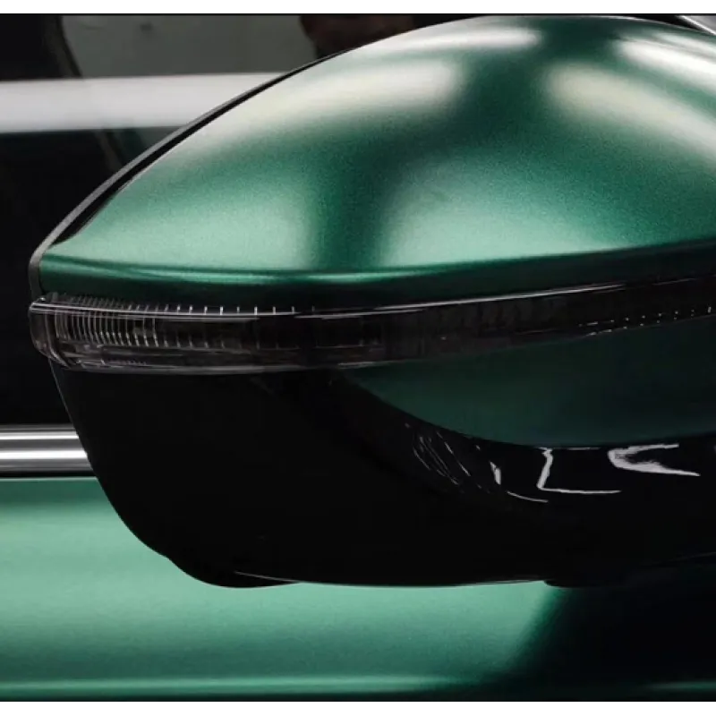 Matte Metallic Emerald Green Car Wrap