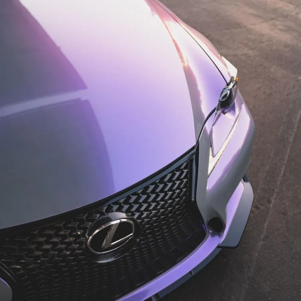 gloss candy gray purple vinyl wrap01