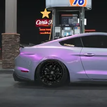 chameleon candy gray purple vinyl wrap