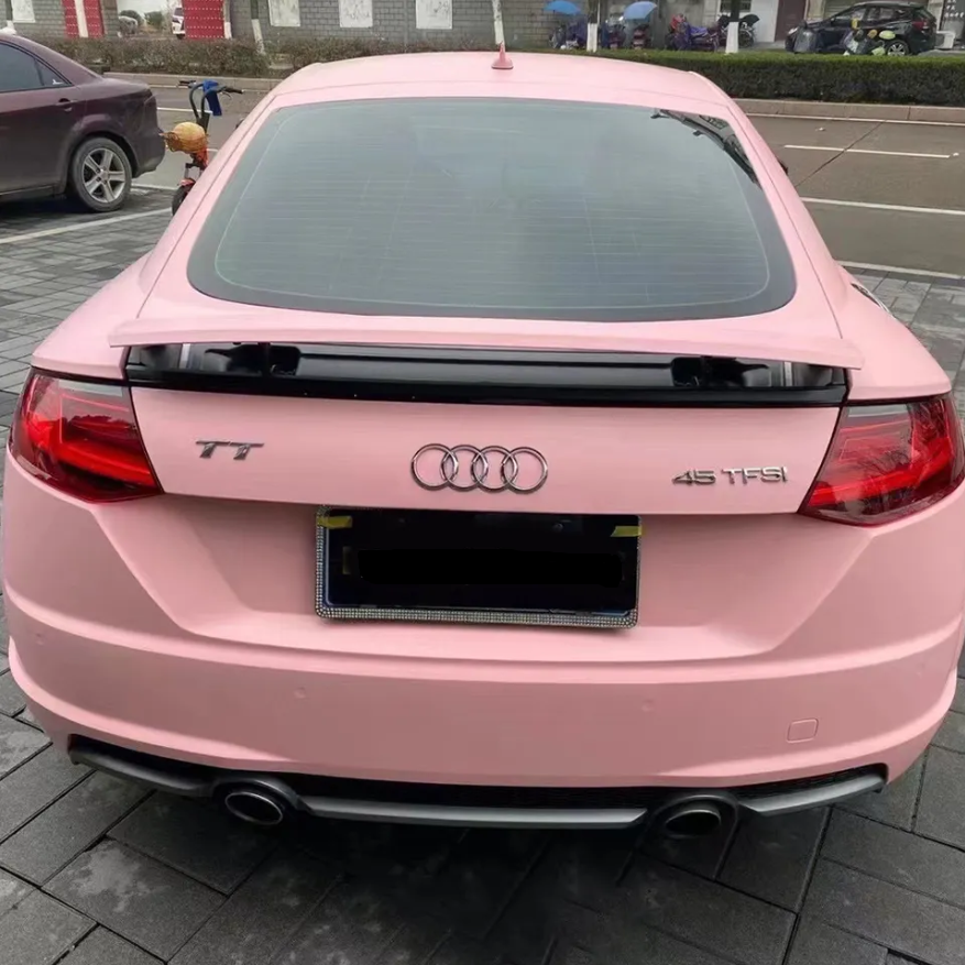 Best Rose Pink Car Wrap Matte Rose Pink Vinyl Wraps ALUKOVINYL