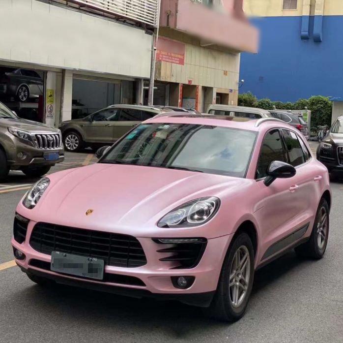 Matte Pearl Sakura Light Pink Vinyl Wrap