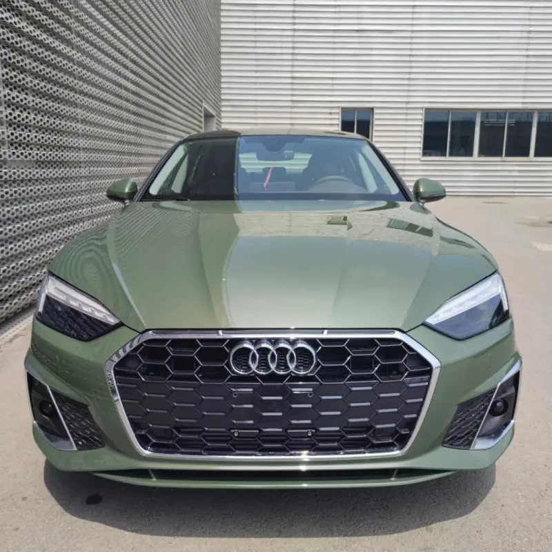 Audi A5 Sportback District Green Wrap