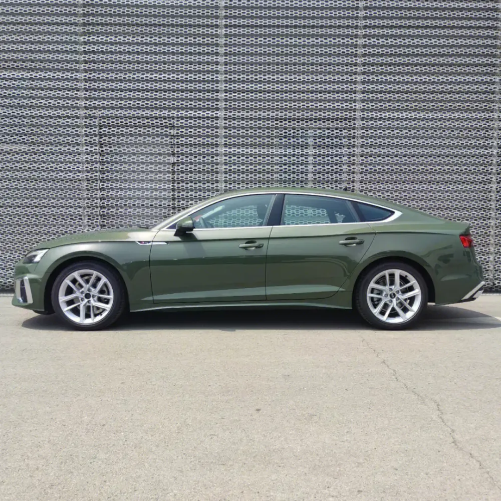 Audi A5 District Green Car Wrap