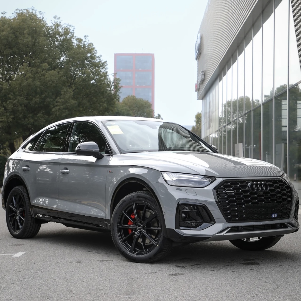 Audi Nardo Grey Vinyl Wrap