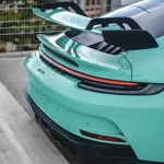 aluko mint green porsche 911 vinyl wrap